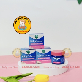 Dầu Bôi Giữ Ấm Giảm Ho Cho Trẻ Vicks Baby Balsam Của Đức