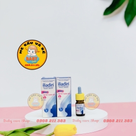 Thuốc nhỏ mũi Iliadin 0.01% Singapore cho trẻ dưới 1 tuổi