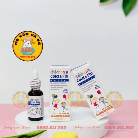 Siro đặc trị cảm cúm cho bé Mỹ Cold & Flu