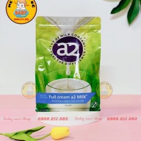 Sữa tươi dạng bột A2 nguyên kem (1kg) cho người lớn và trẻ em