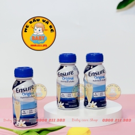 Sữa Ensure nước 237ml 30 chai/thùng
