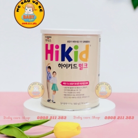 Sữa HIKID Tăng Cân Chiều Cao 600g vị vani