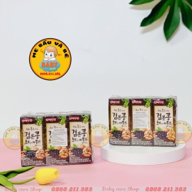 Sữa Óc Chó Hàn Quốc Hạnh Nhân Đậu Đen thùng 24 hộp 