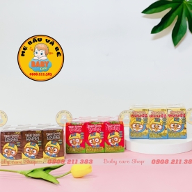 Sữa nước Poro Hàn Quốc mix vị- 1 thùng 24 hộp 