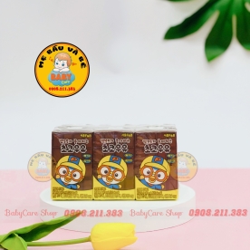 Sữa nước Poro  Hàn Quốc Vị socola 200ml- 1 thùng 24 hộp