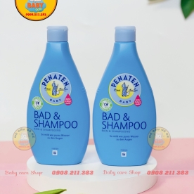 Sữa tắm Penaten Đức chai 400ml tắm gội cho bé