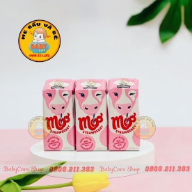 Sữa tươi Devondale MOO vị dâu nhập khẩu Úc 200ml - 1 lốc 6 hộp