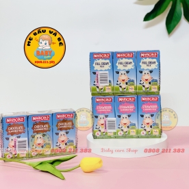 Sữa tươi tiệt trùng Marigold mix vị /1  thùng 24 hộp