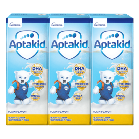 Thực phẩm bổ sung: Sữa dinh dưỡng pha sẵn APTAKID 180ml