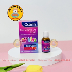 Ostelin Vitamin D3 Liquid Kids Cho Bé 6 Tháng Tuổi Của Úc 20ml