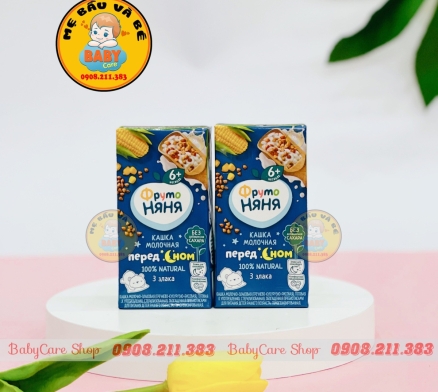 Sữa đêm Fruto vị bắp 200ml/ 1 thùng 18 hộp