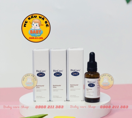 Kẽm Biocare dạng nước 30ml