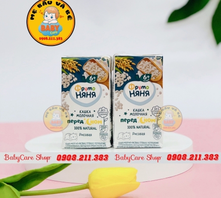 Sữa đêm Fruto gạo sữa (Trên 6 tháng) - 1 hộp 200ml