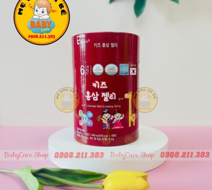 Thạch hồng sâm Baby P Health Hàn Quốc vị dâu tây