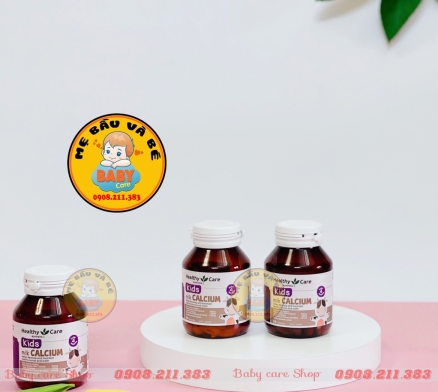 Viên uống Healthy Care Kids Canxi 4m+ 