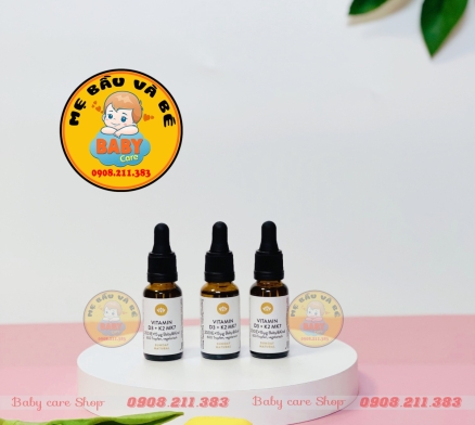 Vitamin D3 + K MK7 Đức 