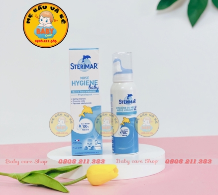 Xịt muối biển cá heo vàng Sterimar Pháp – 100ml 